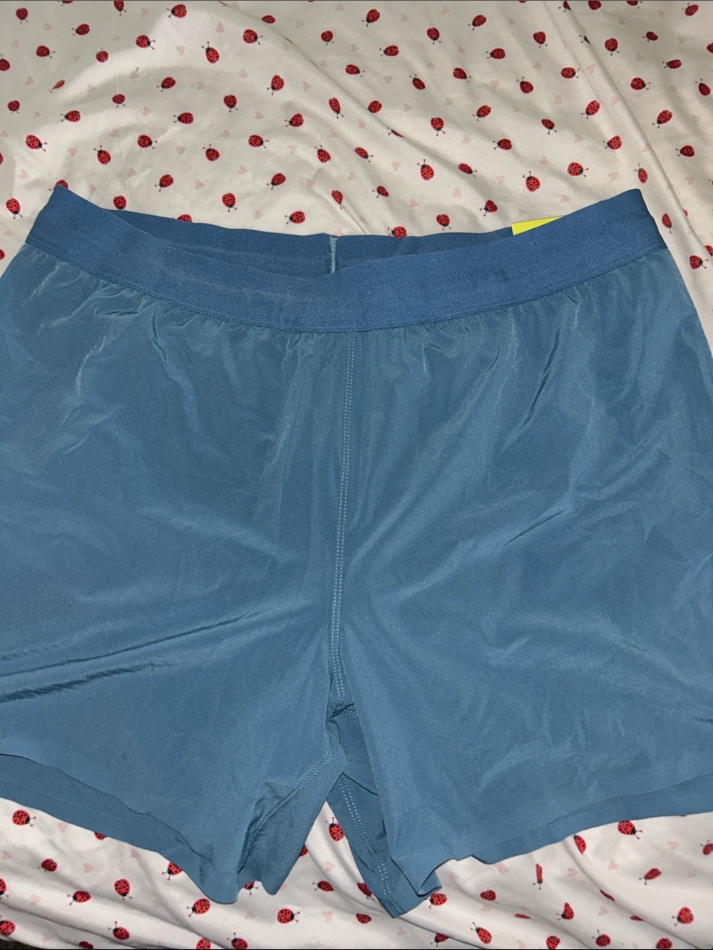 Men's Athletic Run Blue Shorts 5”